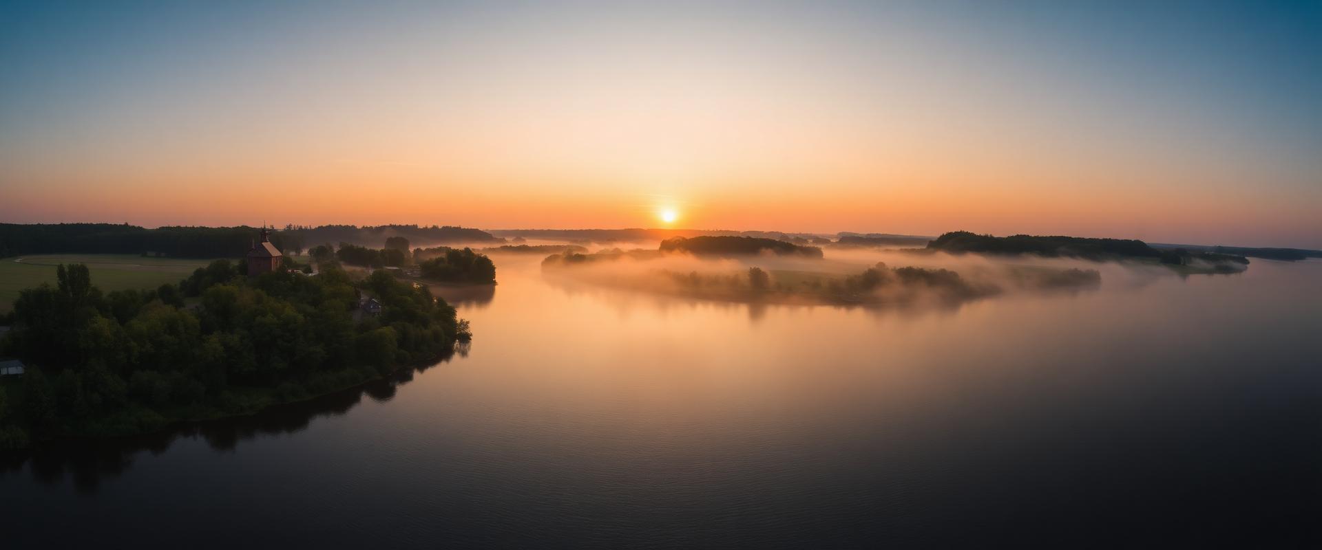 The Grand River at sunrise
